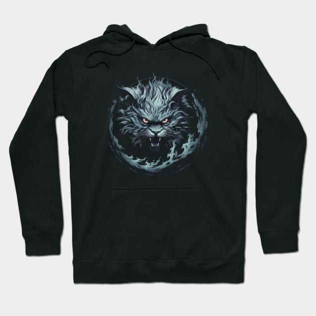 Mystic Cat Hoodie by lord.mandragoran